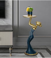 Décoration de Sol de Salon Style Luxe Léger Moderne Entrée Canapé Art Créatif Décoration Maison