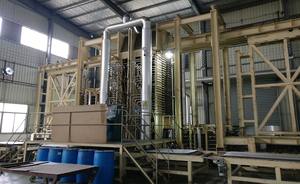 DIPUER Hochdruck-Laminat (HPL) Pressmaschine 100.000kg Gewicht PLC-gesteuert Getriebe-Lager Jiangsu-Herkunft 1 Jahr Garantie - Product Image 4