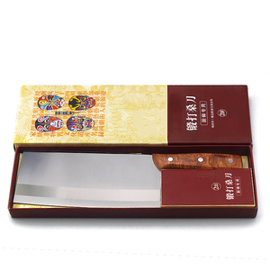 Cuchillo chopper de acero inoxidable, 8 pulgadas, <span class=keywords><strong>butch</strong></span>, con mango de madera - Product Image 5
