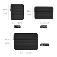 Funda Protectora para Computadora Portátil de 13-14 Pulgadas, Impermeable, Resistente a Golpes y Terremotos, de Poliéster