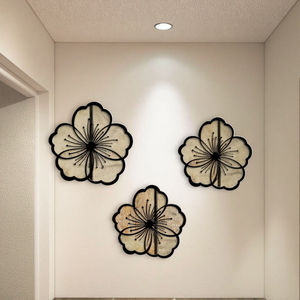 <span class=keywords><strong>Stile</strong></span> <span class=keywords><strong>industriale</strong></span> motivo floreale in ferro metallo appeso a parete decorazione per la casa Design <span class=keywords><strong>soggiorno</strong></span> decorazione della parete cava all'ingrosso - Product Image 6