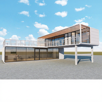 Double logement confortable préfabriqué de Chambre de capsule d'hôtel de structure métallique de l'espace pour des villas et des navires