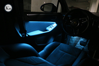 Pour Macan 95B LED Bandes Air Atmosphère Intérieur LED Éclairage Ambiant Porte Lumière 2014-up