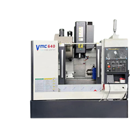 Centro de Mecanizado Vertical CNC de 4 Ejes BT40 Fanuc, Fresadora Automática para Procesamiento de Piezas Metálicas, Fabricante