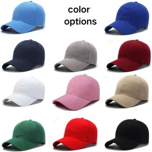 Casquette de baseball personnalisée tendance, épaisse, de couleur unie, protection solaire pour femmes et hommes - Product Image 2