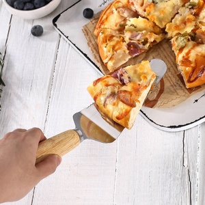 Wholesale Pizza Cutter Wheel Cake Turner Pizza Roller Cutter Pizza Dough Cutter Stainless Steel Pizza <b>Tools</b> Set for Baking - Product Image 2