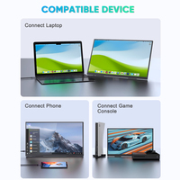Ultra-Slanke 18.5 Inch Vesa Stand Draagbare Hdr Lcd Ips Laptop Monitor Met 1080P Resolutie Voor Desktop Reizen Gebruikers