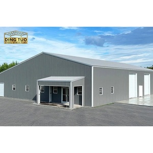 Công nghiệp nặng Kết Cấu Thép ASTM Hàn prefab khung thép nhịp lớn chi phí thấp hội thảo nhà máy xây dựng nhà kho thiết kế - Product Image 5