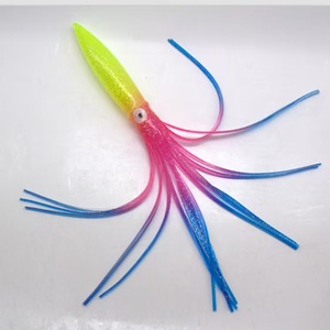 Jupes de pêche souples en caoutchouc colorées de 30 cm, leurres de pêche en forme de pieuvre, leurres de pêche en forme de jupe de pieuvre, leurres de pêche en forme de pieuvre - Product Image 2