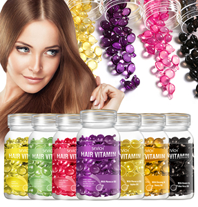 Tratamiento Capilar Nutritivo con Vitaminas para el Cabello <span class=keywords><strong>Ellips</strong></span> de Marca Privada al por Mayor para Cabello Dañado, Suero en Cápsulas Antiencrespamiento - Product Image 4