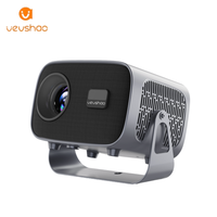 Proyector Pequeño VEVSHAO Barato A12 Mini Portátil 350 Lúmenes ANSI Pantalla LCD de 2.69 Pulgadas 720P Negocios Educación Android 11