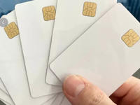 Carte en polycarbonate pur à 100 % pour impression laser avec matériau CLI MLI, carte d'identité vierge / cartes de permis de conduire