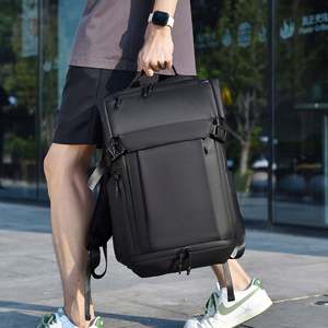 Mochila de Viaje Oxford Impermeable y Resistente para Negocios, con Diseño de Letras, Cierre de Cremallera, 20-39L, Apta para Laptop de 15.6 Pulgadas, con Carga USB - Product Image 6