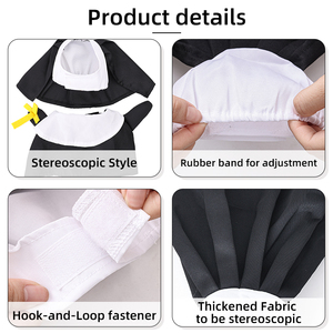 Ropa para Perros al por Mayor, Ropa para Perros <span class=keywords><strong>de</strong></span> Poliéster <span class=keywords><strong>de</strong></span> Alta Calidad, Diseño Personalizado <span class=keywords><strong>de</strong></span> <span class=keywords><strong>Monja</strong></span>, Decoraciones Clásicas y Novedosas para Mascotas, Abrigos para Perros <span class=keywords><strong>de</strong></span> Primavera - Product Image 3