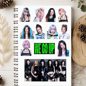 100 pièces <span class=keywords><strong>KPOP</strong></span> autocollant WE GO UP AHYEON RUKA ASA RORA PHARITA RAMI CHIQUITA autocollant en <span class=keywords><strong>vinyle</strong></span> étanche <span class=keywords><strong>KPOP</strong></span> autocollants décoratifs - Product Image 6