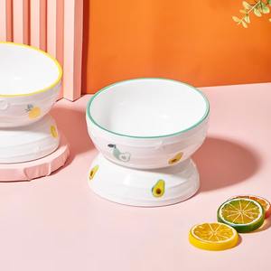 Wholesale Cat <b>Bowl</b> Protect Cervical Spine Cat Food Feeder <b>Dog</b> Drinking <b>Bowl</b> Pet Ceramic <b>Bowl</b> - Product Image 4