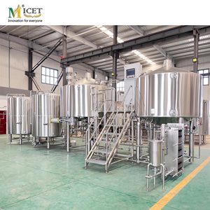 Équipement de brassage de bière MICET 1000L 2000L 3000L, brasserie commerciale clé en main, usine de fermentation et de fabrication de bière, ligne complète PLC - Product Image 1