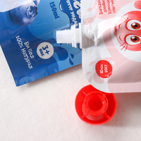 Sachets souples personnalisés en gros avec bec verseur pour aliments liquides chauds pour bébés et animaux de compagnie, pour le remplissage de lait