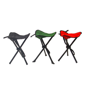 Venta al por mayor personalizado al aire libre Mini barato plegable ligero portátil de tres patas pequeño trípode senderismo pesca Camping taburete <span class=keywords><strong>silla</strong></span> - Product Image 1