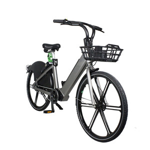 Vélo électrique 350W 26 pouces à moteur central, type cyclomoteur - Product Image 1
