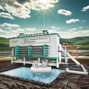 IEPPfactory 304 Acero inoxidable 100m3/H Flujo máximo Nano Micro Eliminación de burbujas Máquina de tratamiento de aguas residuales Pequeña sustancia suspendida - Product Image 1