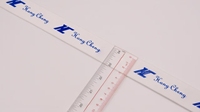 Sangle d'impression par transfert de chaleur à armure toile en nylon personnalisée en usine, motif jacquard, bande de bord d'animation.