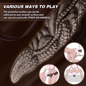 Gerçekçi güçlü 7 "silikon Penis vajina masaj aleti büyük g-spot yetişkin ejderha yapay Penis seks oyuncakları kadınlar için - Product Image 3