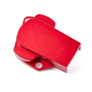 Protecteur de capteur de <span class=keywords><strong>TBS</strong></span> de moto d'usinage CNC personnalisé couvercle de protection de billette en aluminium de haute précision pour une utilisation de performance du moteur - Product Image 1