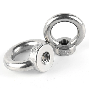 Tuercas de elevación con anillo de acero inoxidable A2 DIN582 M5 M6 M8 M10 M12 M14 M16 M18 M20 <span class=keywords><strong>M22</strong></span> M24 - Product Image 2