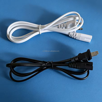 Kabel Pengganti Daya AC untuk PS5, Kabel Daya C7 Figure8 1.5m Kompatibel dengan Playstation 5/PS4/PS3 Slim, Kabel 2-Pin