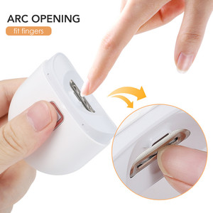 Coupe-ongles électrique intelligent pour bébé, anti-coupure cutanée, ciseaux à ongles, outils de manucure 300mA - Product Image 2