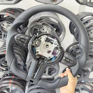 Volante de Cuero <span class=keywords><strong>M</strong></span> Performance para BMW F30 F10 F32 F20 F15 F25 E70 E71 E72 E90 E92 M3 M5 M6, Accesorios para Coche - Product Image 2