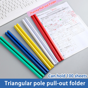Báo cáo bao gồm với thanh trượt A4 rõ ràng thư mục tập tin cho tài liệu hiển thị Tổ Chức Văn phòng đề xuất trình bày chất kết dính - Product Image 6
