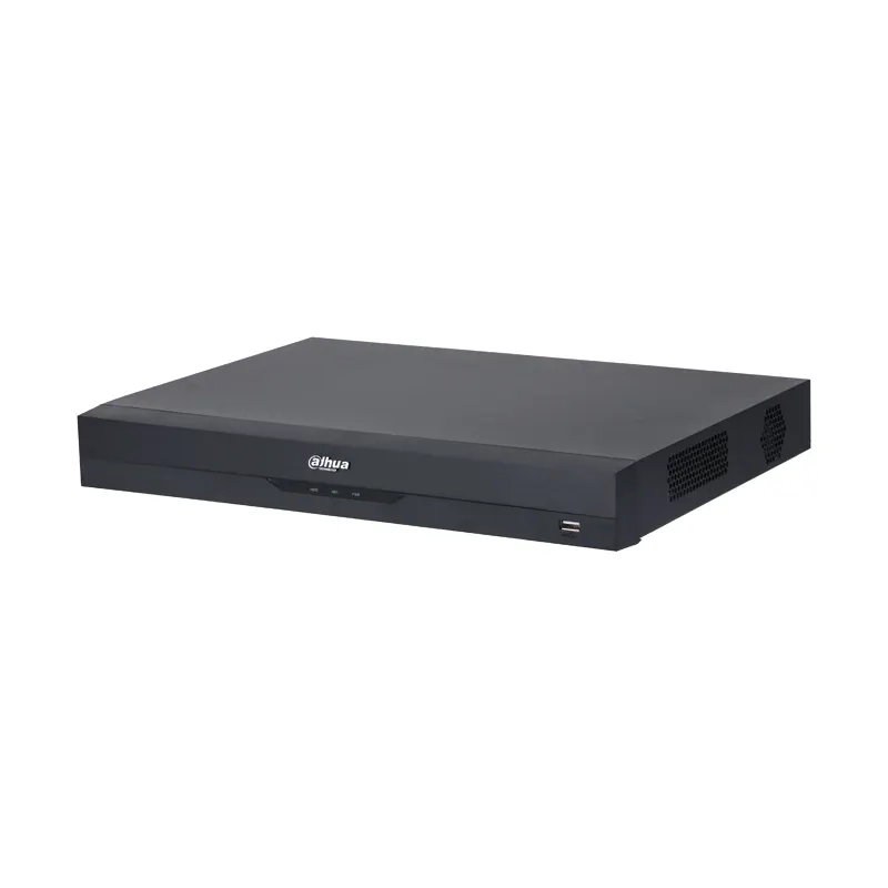 Gravador de vídeo de rede DH DHI-NVR4232-EI 8CH 2HDDs H.265 16CH 4K 8MP NVR com 16 portas POE, com 2 slots SATA HDD NVR