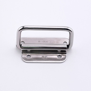 Stainless Steel Folding Handle A-1006-2S 75x40mm Industrial Equipment Durable Cabinet Door Handle - Product Image 2