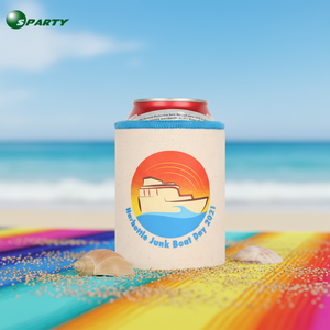 Porta Latas Térmico Personalizado con Logotipo OEM, Aislamiento de Neopreno de 5mm, para Latas de Cerveza, Ideal para Fiestas - Product Image 1
