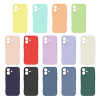 Pour iPhone 16 Pro Max Plus, étui en silicone et cuir de luxe, accessoires pour téléphone, protection d'écran, protection d'objectif d'appareil photo