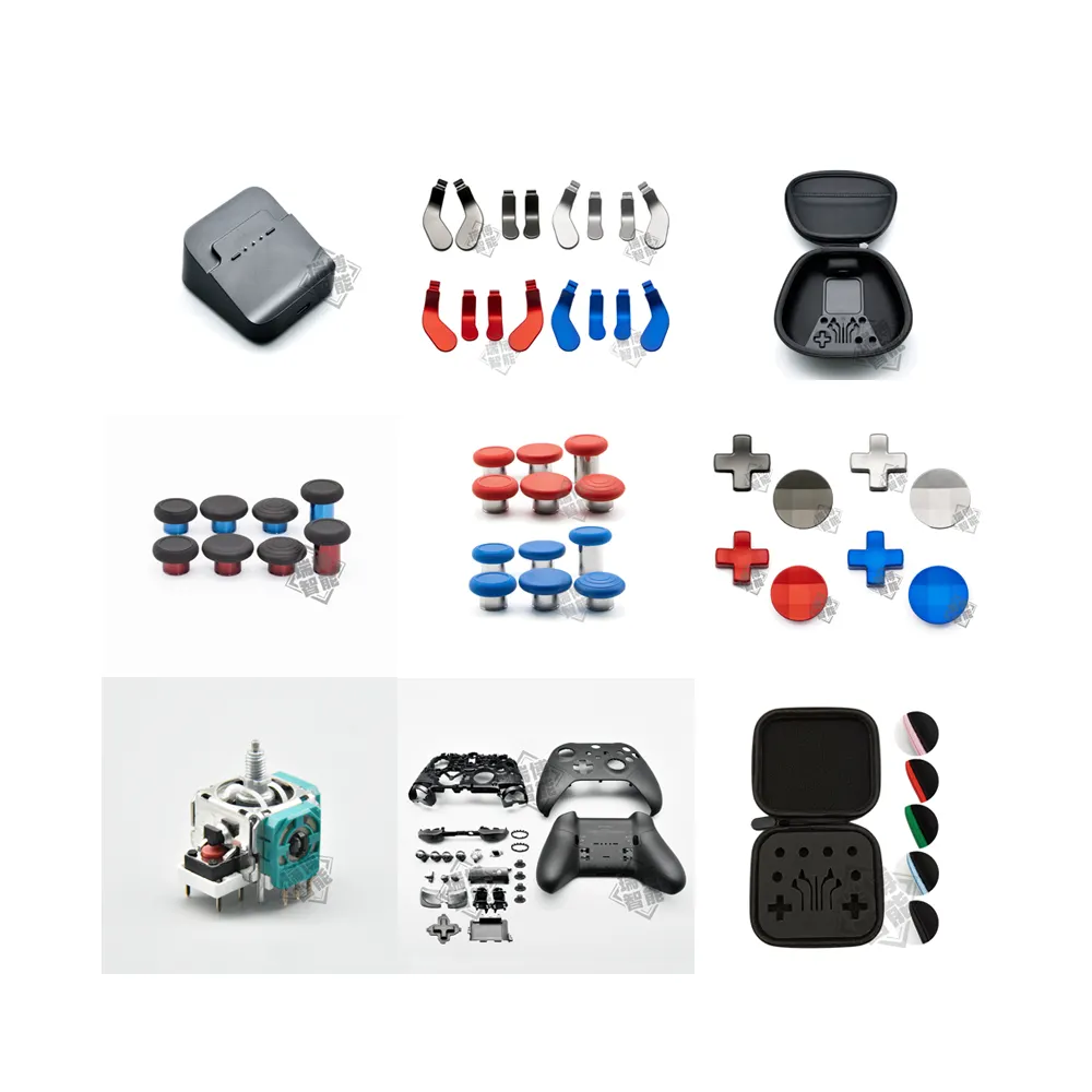 Shell Case Bag Charger Button Key Housing Metal Dpad Paddles Thumbsticks Parts For Xbox Elite Series 2 Controller Accessories