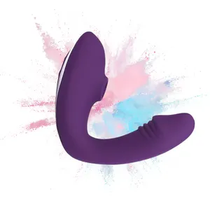 Baru diskon besar tahan air perlengkapan dewasa pengisian pijat wanita menggoda mengisap g-spot vibrator