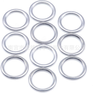 ปะเก็นปลั๊กท่อระบายน้ำมันเครื่องออดี้ N0138157 ทองแดงและอะลูมิเนียมสำหรับเปลี่ยนซ่อมปะเก็นระบบเครื่องยนต์ - Product Image 1