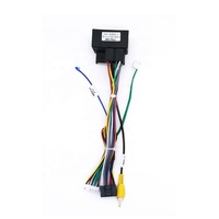Meihua 9 pouces Cadre universel pour voiture Chery Arrizo 5 2016 2 Din GPS Tableau de bord Câble RCA Faisceau de câblage CAN Panneau en plastique Écran tactile