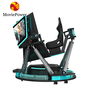 เครื่องจำลองการแข่งรถ <span class=keywords><strong>VR</strong></span> 9D เมืองบ้าพร้อมโครงสร้างไฟเบอร์กลาสสำหรับรับเลี้ยงเด็กและใช้ในร่ม - Product Image 4