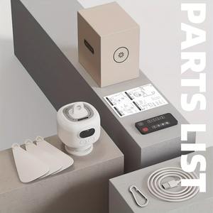 Ventiladores de techo portátiles, ventilador para acampar al aire libre de 8000mAh, ventilador para tienda de campaña, ventilador eléctrico recargable, iluminación LED con control remoto - Product Image 4