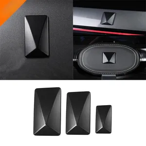 Para Changan <span class=keywords><strong>Avatar</strong></span> 11 2022-2024, Adhesivo Negro para Coche, Marco de Logotipo Frontal, Decoración para Parachoques, Accesorios - Product Image 1