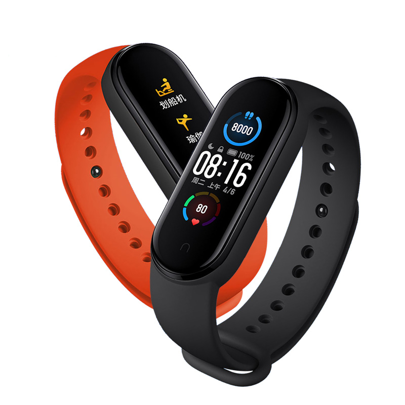 Лидер продаж 2021, фитнес-браслет Mi Smart Watch Band Mi Band 5 Smart Band M5