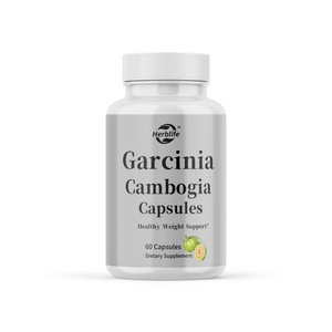 Suplemento de Garcinia Cambogia Orgánica de Fábrica, Cápsulas Naturales de Garcinia Cambogia Sin OMG para Apoyo al Control de Peso y Energía - Product Image 1