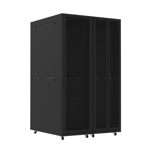 SPCC 19inch Network Cabinet High Loading with Single Opening Mesh Door Floor Standing Server in Stock
