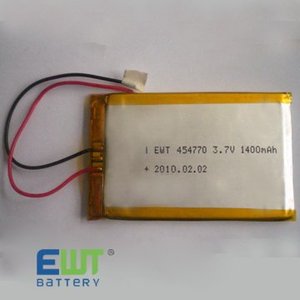 Литий-полимерный аккумулятор EWT 454770 <span class=keywords><strong>3</strong></span>.7В 1400мАч 5.18Втч (25г) с <span class=keywords><strong>3</strong></span>-жильным предварительно подключенным кабелем для миниатюрных носимых устройств, микросенсоров и малогабаритной умной электроники - Product Image 6