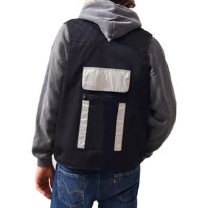 Chaleco de Trabajo Personalizado para Hombre, con Múltiples Bolsillos, Cierre de Cremallera, Chaleco Utilitario sin Mangas - Product Image 2