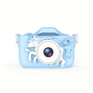 Cámara Digital Mini para Niños de 2.0 Pulgadas, Pantalla HD IPS, Función de Grabación de Ángulo Amplio de 180°, Fundas de Silicona - Regalo de Cumpleaños para Niños de 3 a 8 Años - Product Image 6